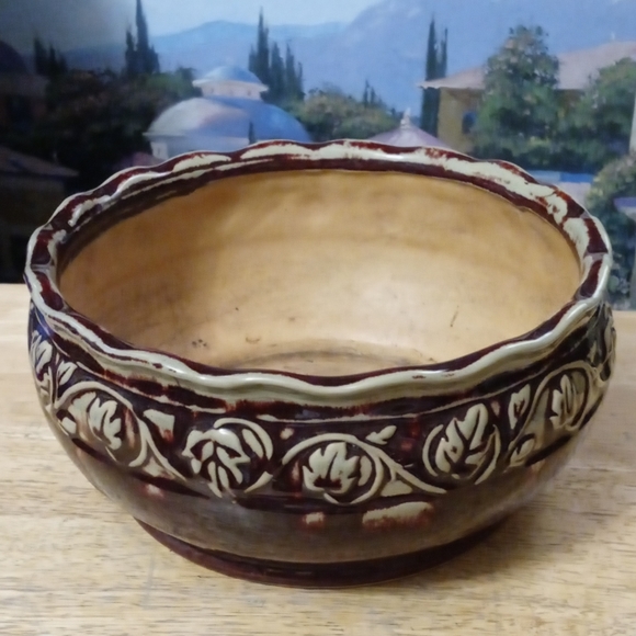 🏘Vintage Cancun Ceramic Souvenir Bell & A Vintage Pottery Bowl,Nice Gifts! 🐢🐊 - Picture 4 of 9
